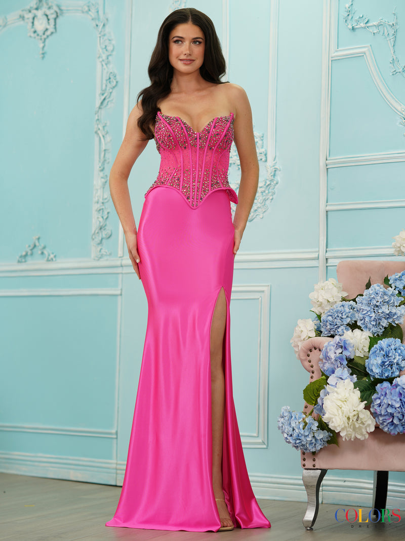 Colors Dress 4231 HOT PINK6175