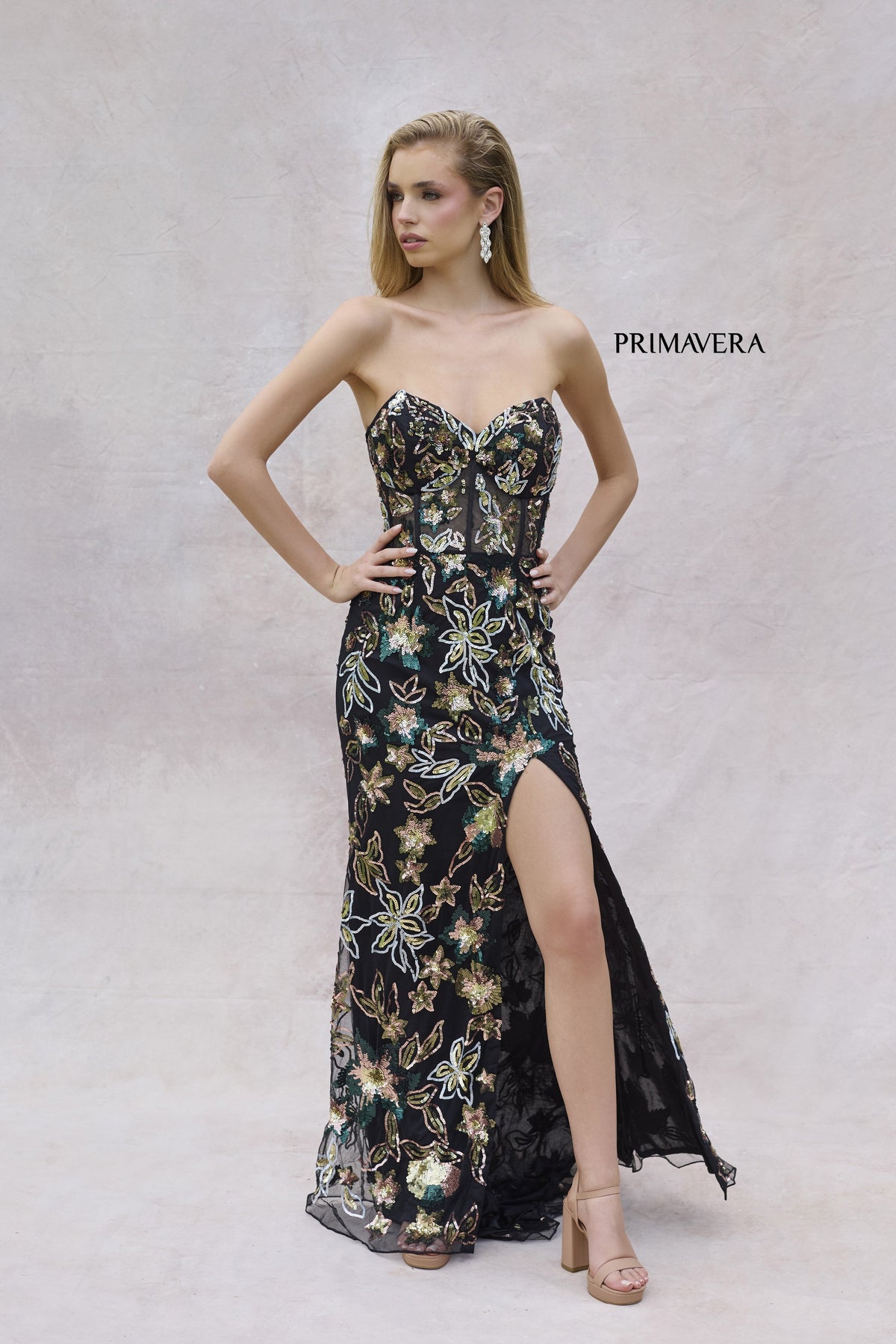 Primavera Couture 4381_BLACK_MULTI_FRONT