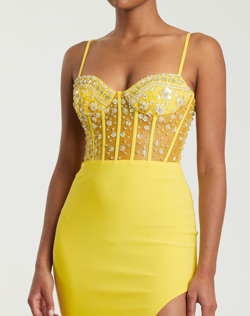 Mac Duggal 44029-Lemon-CL