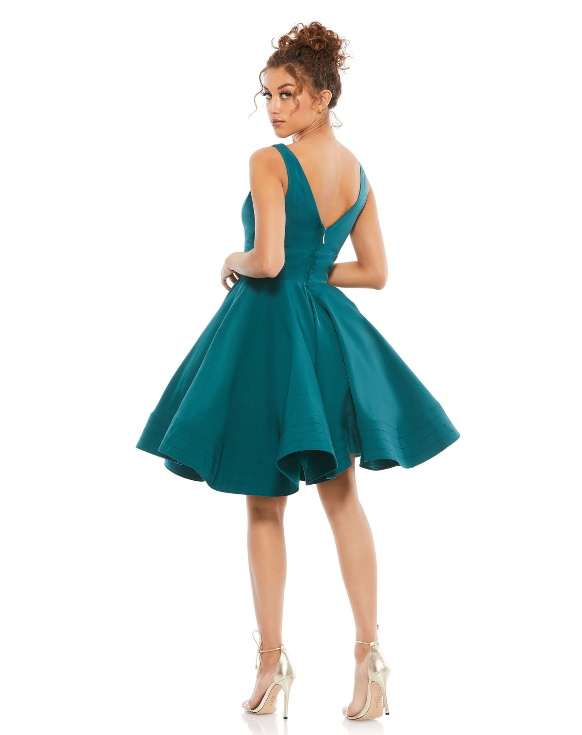 Mac Duggal 48478-Teal-BK