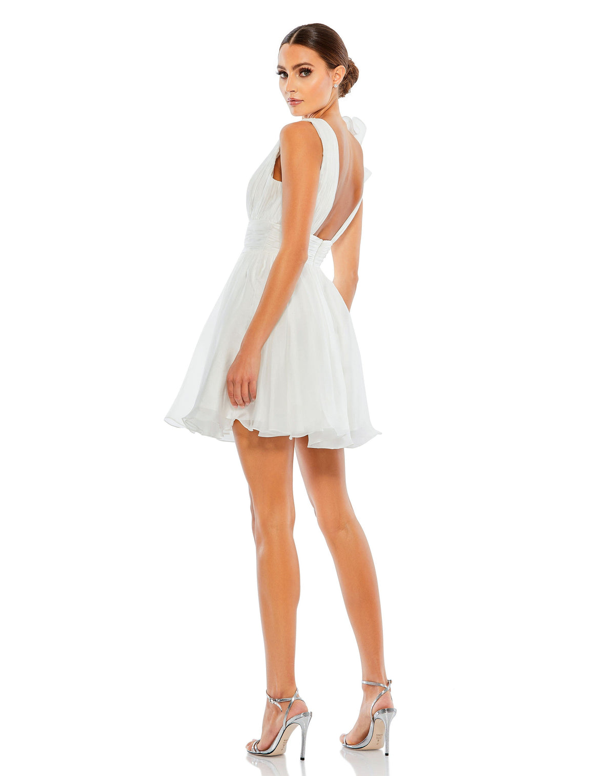 Mac Duggal 48952-White-BK