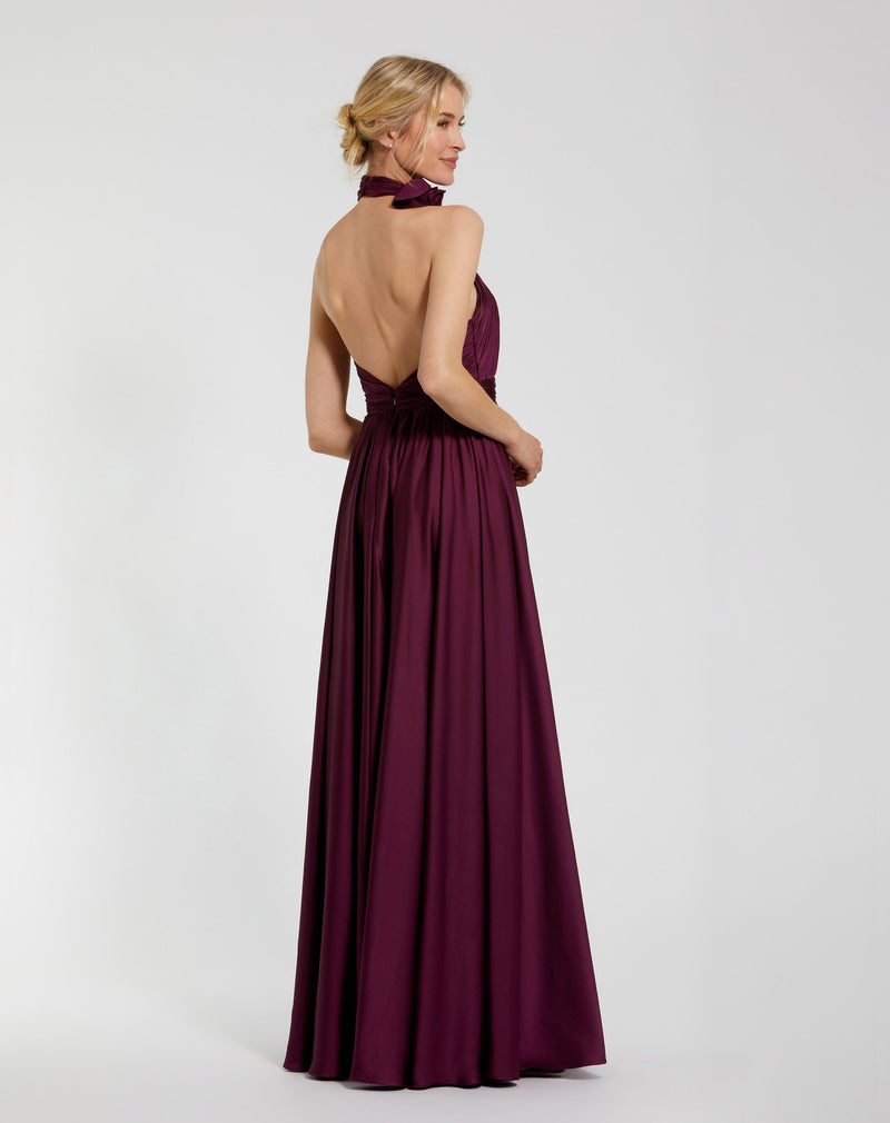 Mac Duggal 49333-Eggplant-BK