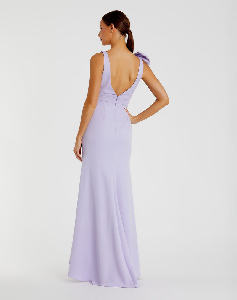 Mac Duggal 49454-Lilac-BK