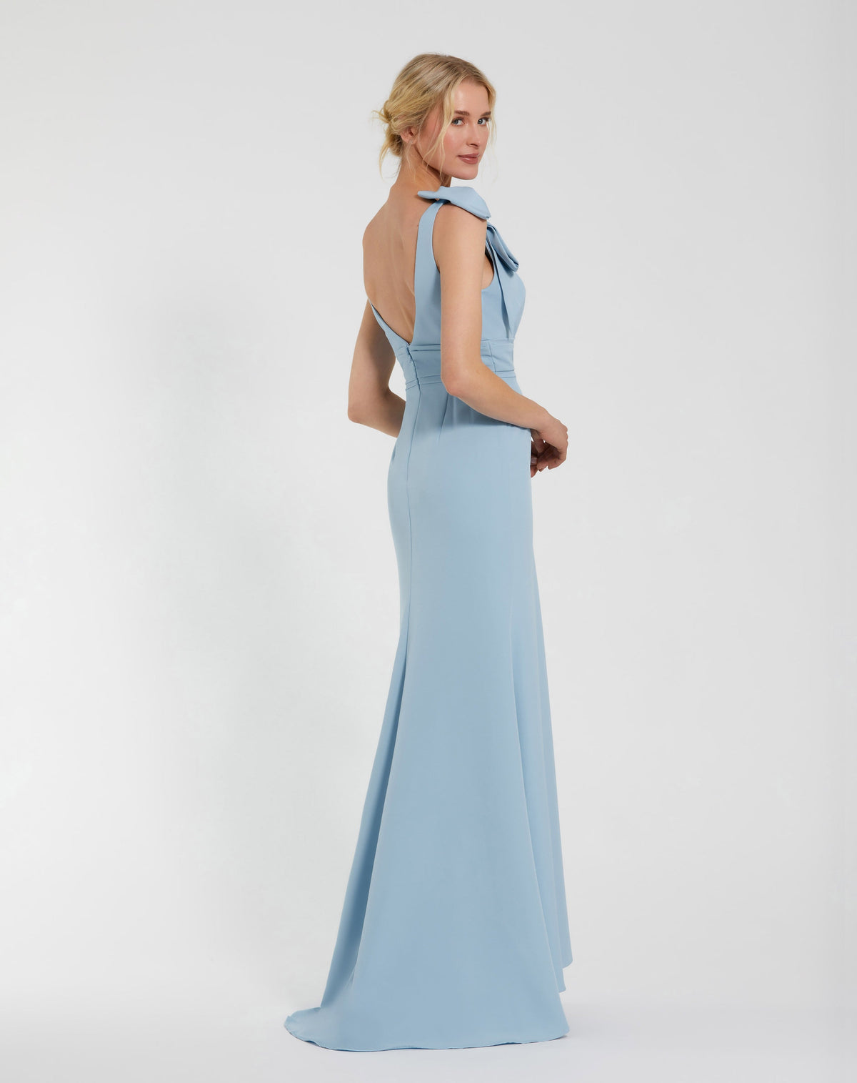 Mac Duggal 49454-PowderBlue-BK