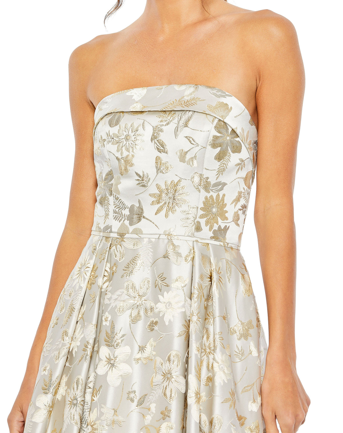 Mac Duggal 49619-WhiteGold-CL