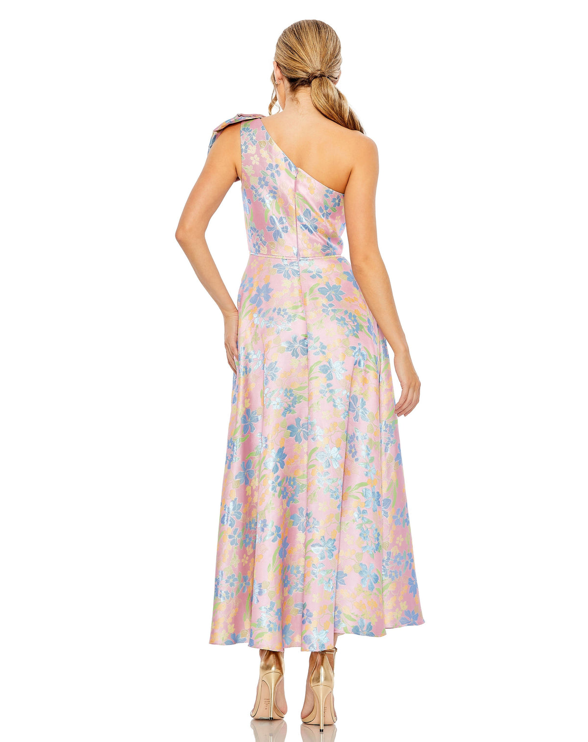 Mac Duggal 49623-PinkMulti-BK