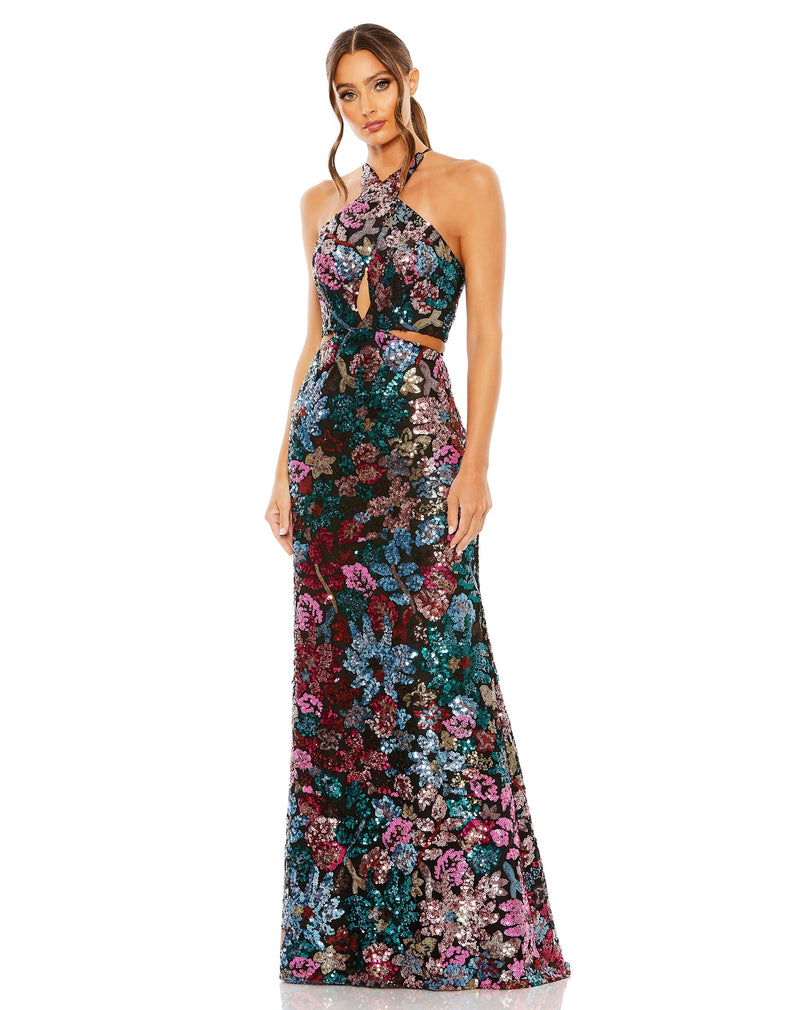 Mac Duggal 49695-BlackMulti-AB
