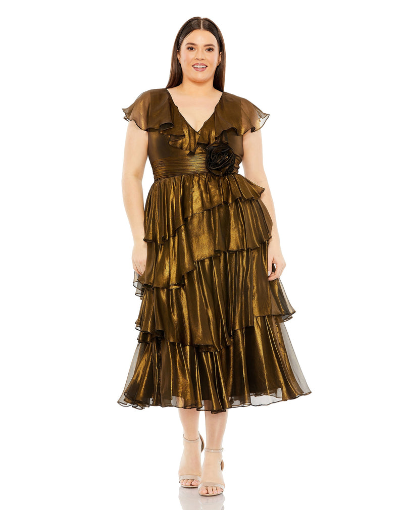 Mac Duggal 49775W-BlackGold-AB