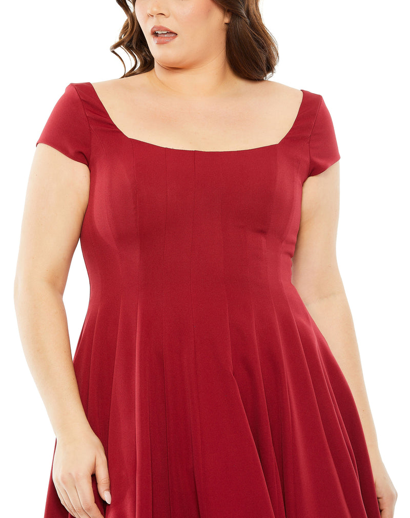 Mac Duggal 49783W-WIne-CL