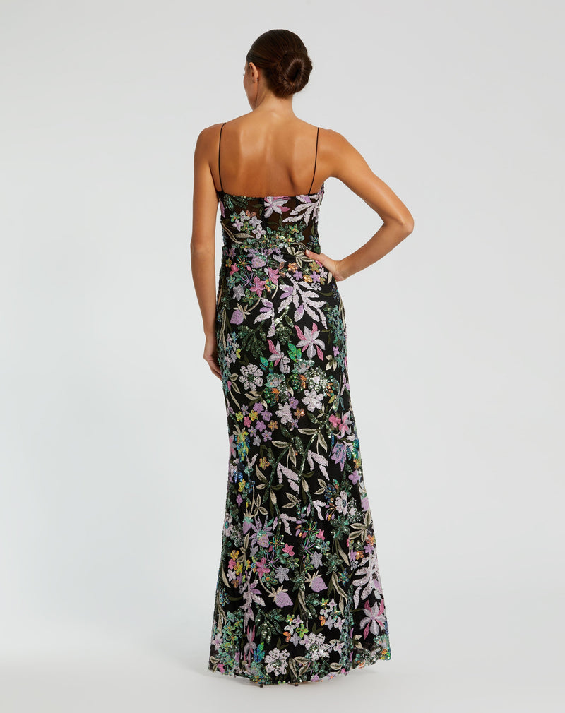 Mac Duggal 49827-BlackMulti-BK