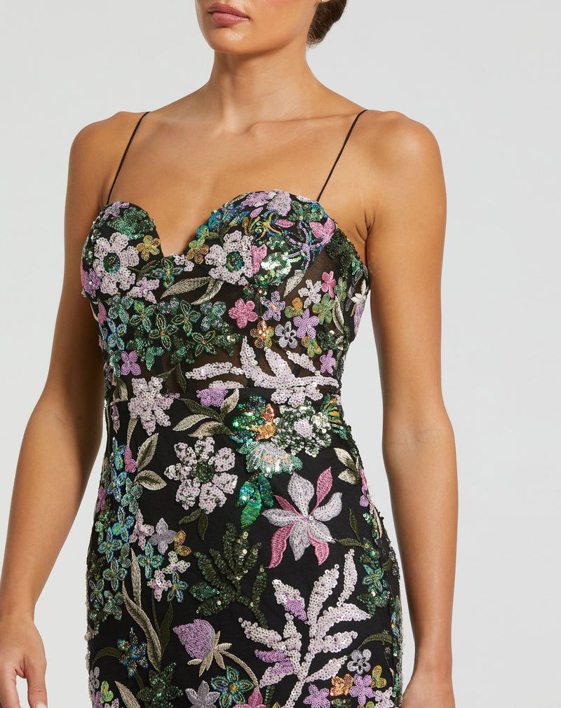 Mac Duggal 49827-BlackMulti-CL
