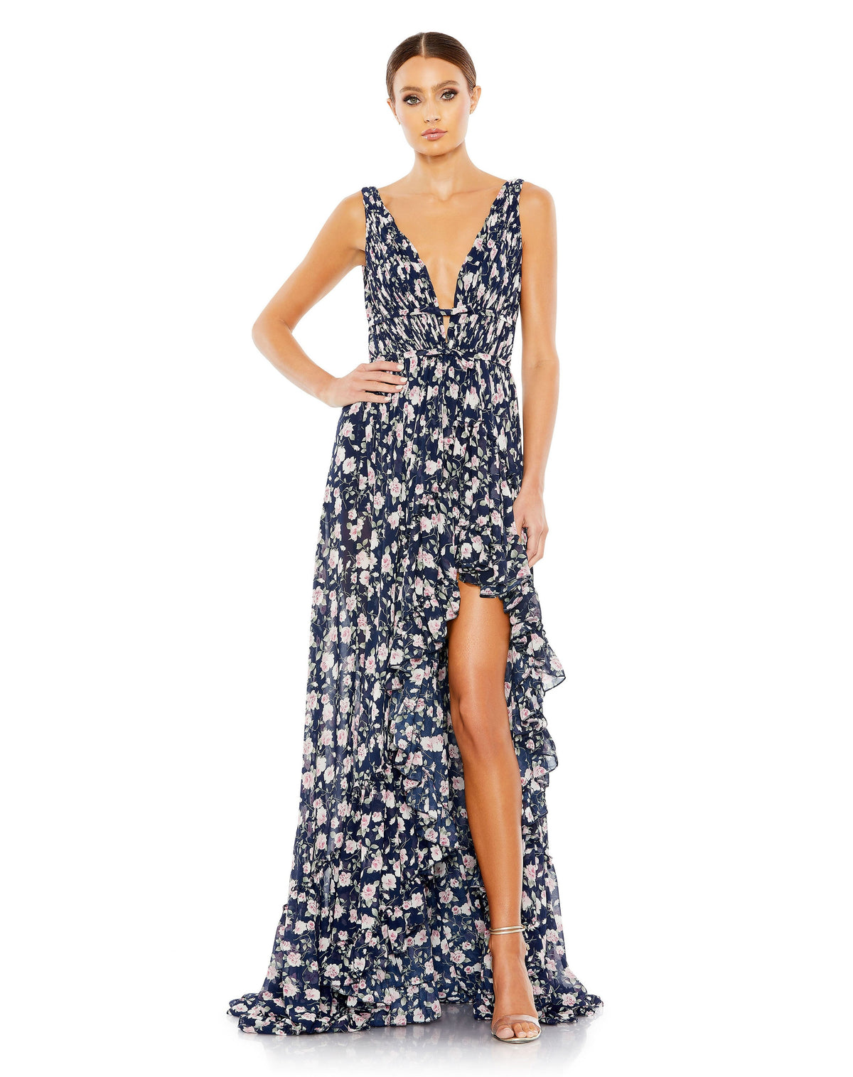 Mac Duggal 50659-NavyMulti-AB