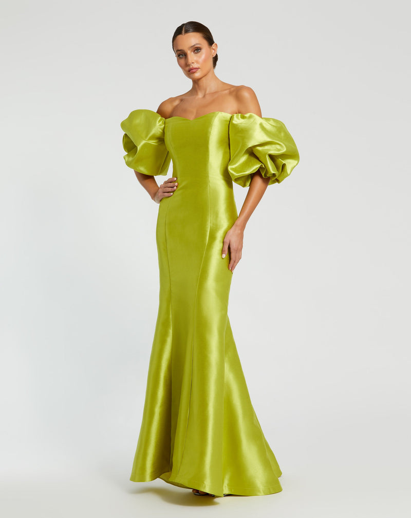 Mac Duggal 50677-Chartreuse-AB