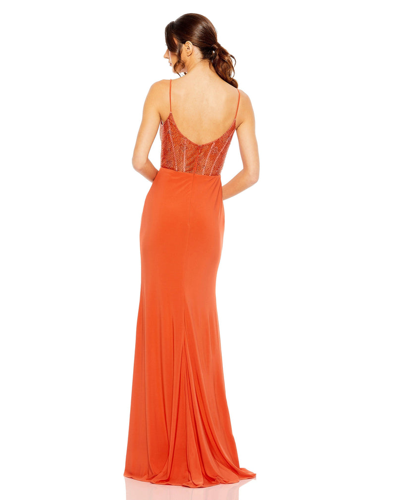 Mac Duggal 50709-Orange-BK