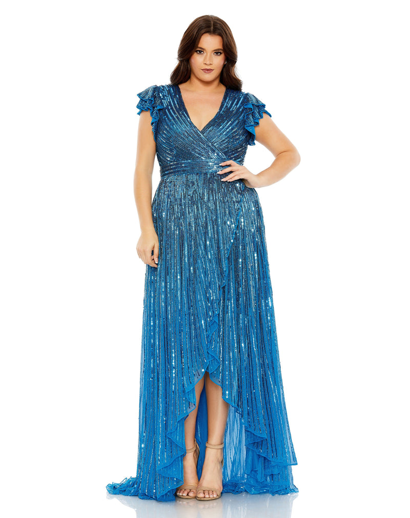 Mac Duggal 5355-Teal-AB