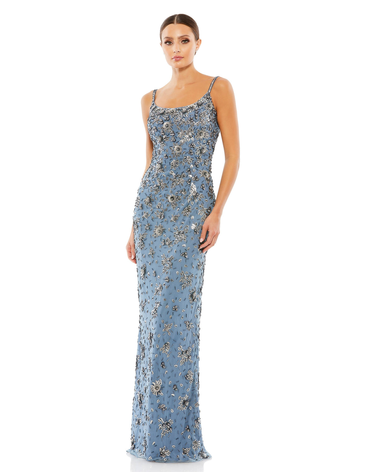 Mac Duggal 5477-SlateGrey-AB