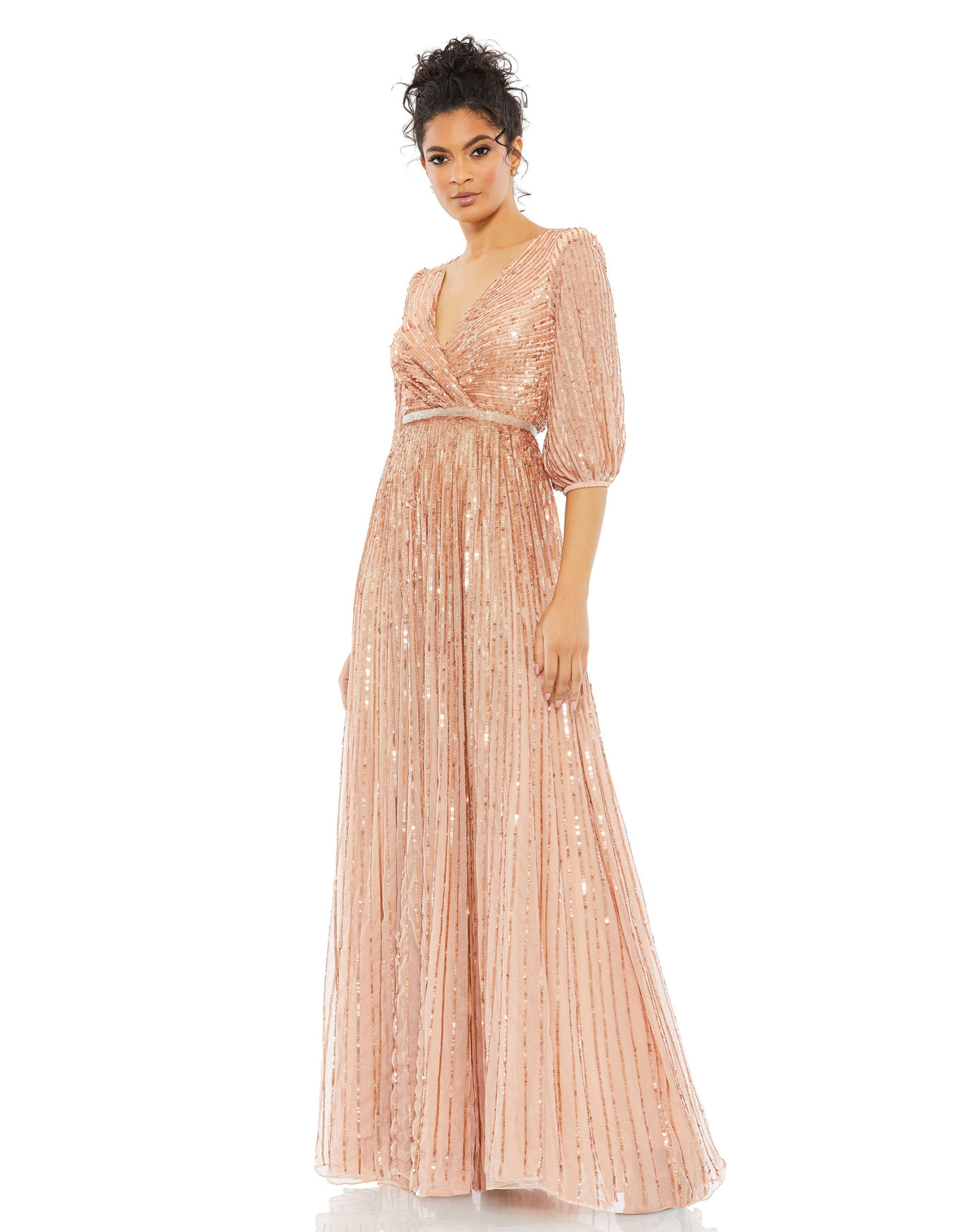 Mac Duggal 5509-Apricot-AB