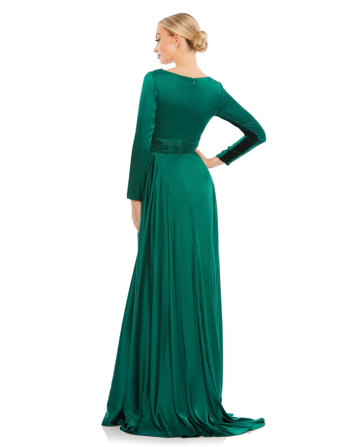 Mac Duggal 55245-Emerald-BK