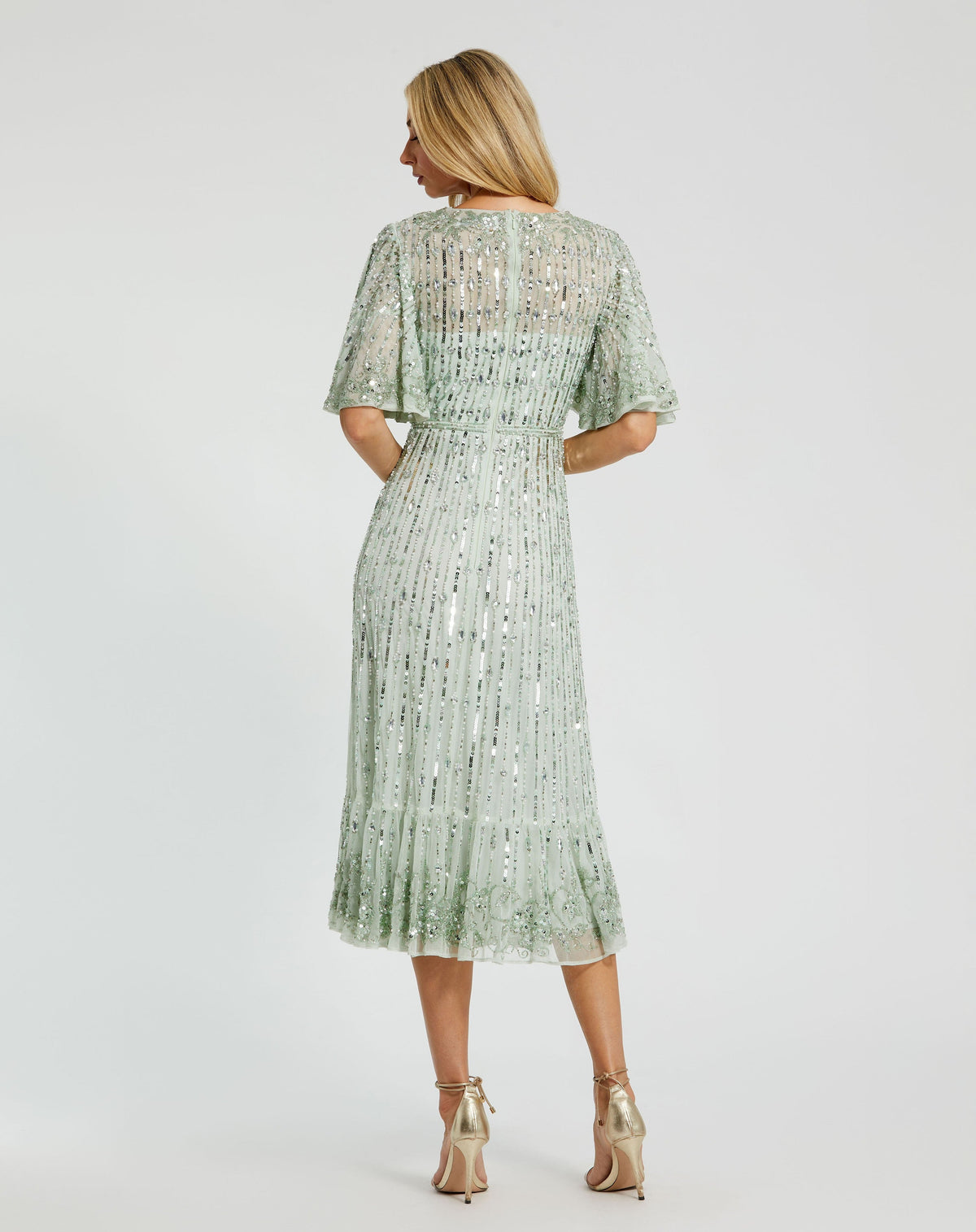 Mac Duggal 5579-Sage-BK