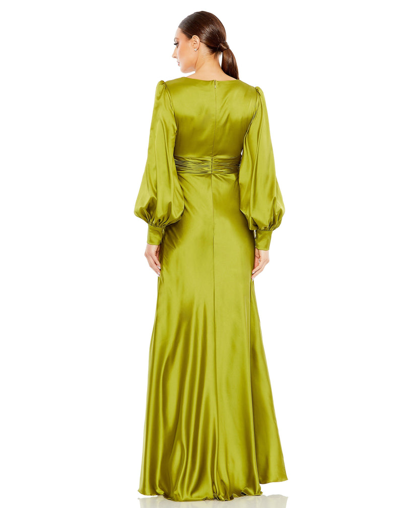 Mac Duggal 55952-AppleGreen-BK