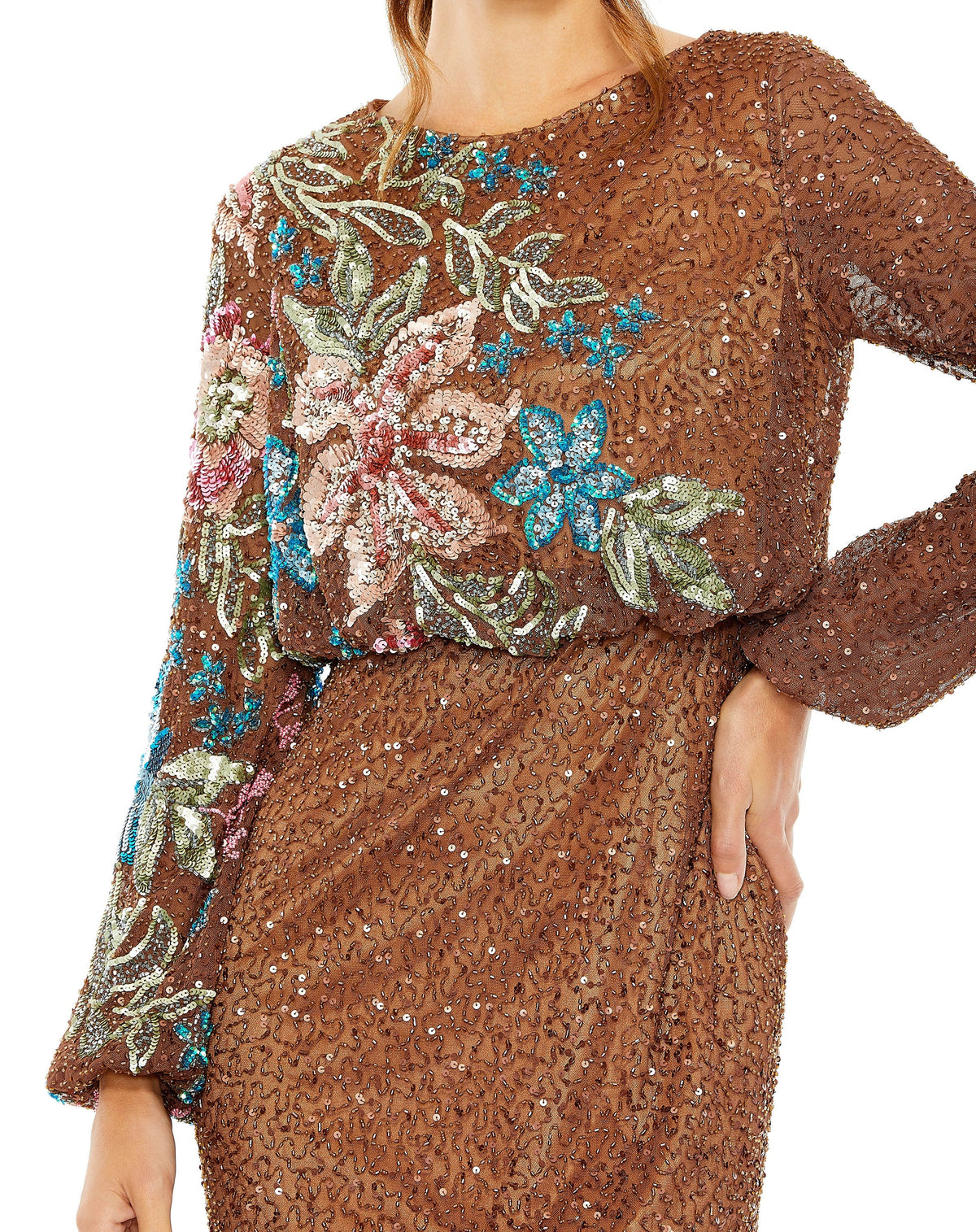 Mac Duggal 5615-Mocha-CL