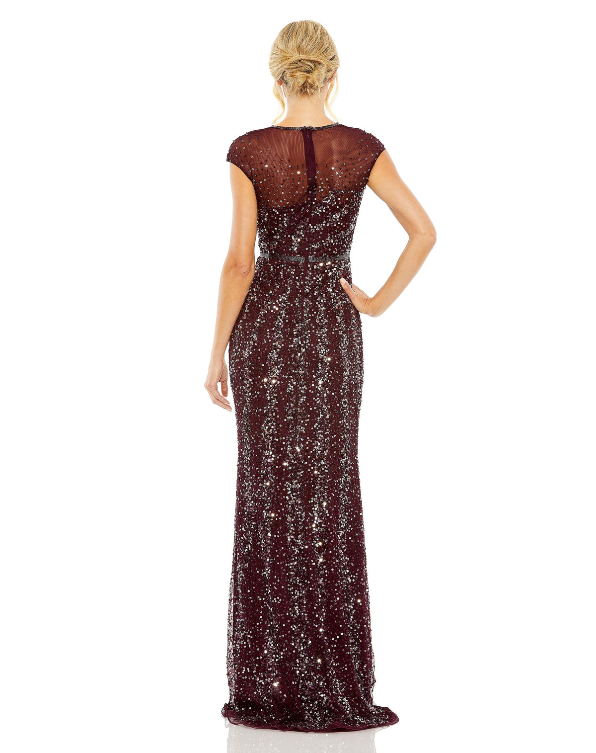 Mac Duggal 5619-Blackberry-BK