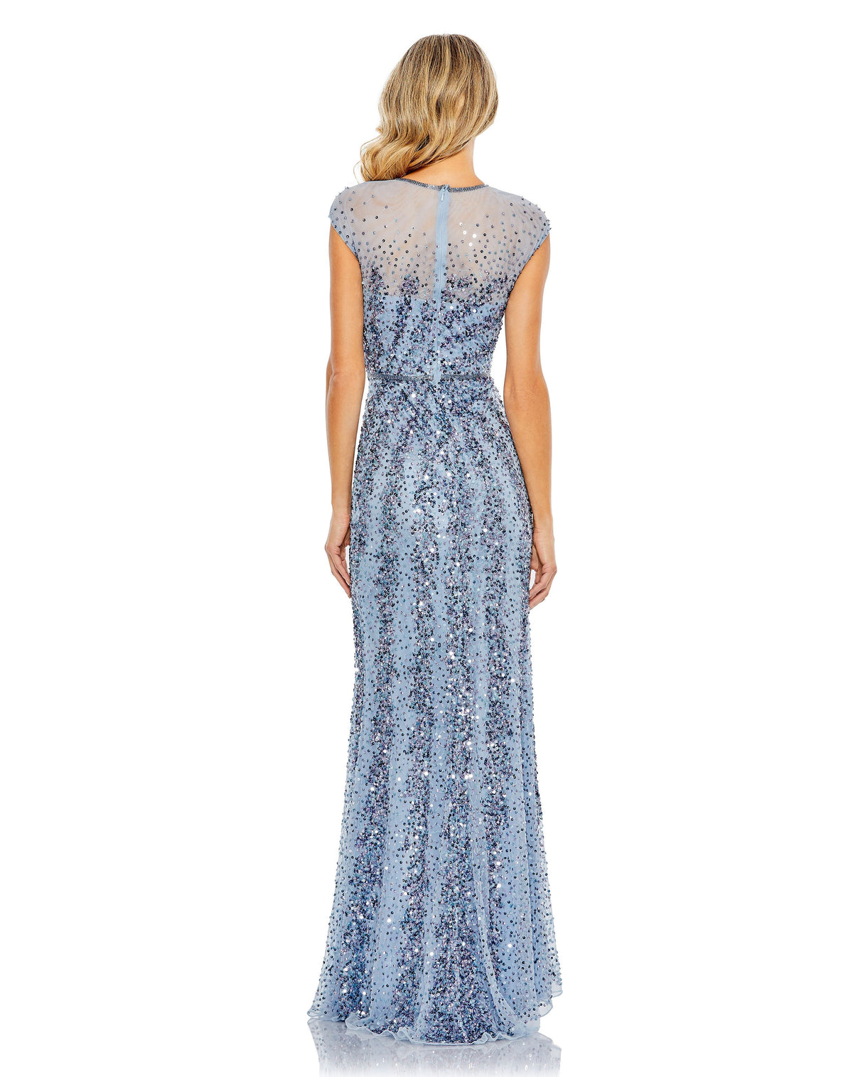 Mac Duggal 5619-FrenchBlue-BK