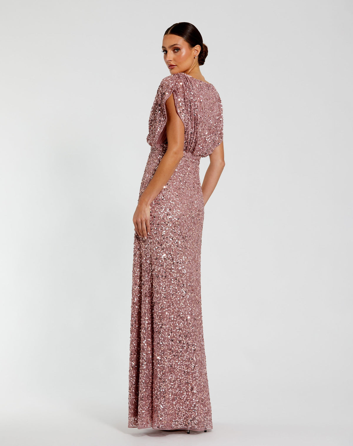 Mac Duggal 5640-VintageLilac-BK