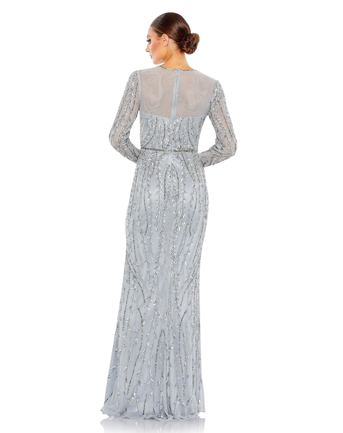 Mac Duggal 5644-Platinum-BK