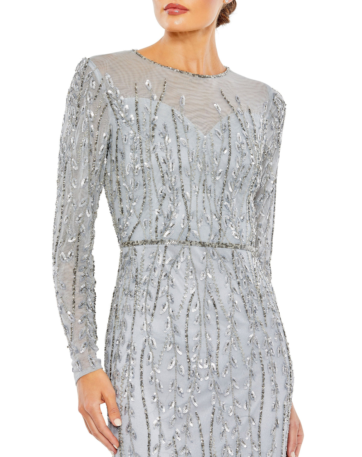 Mac Duggal 5644-Platinum-CL