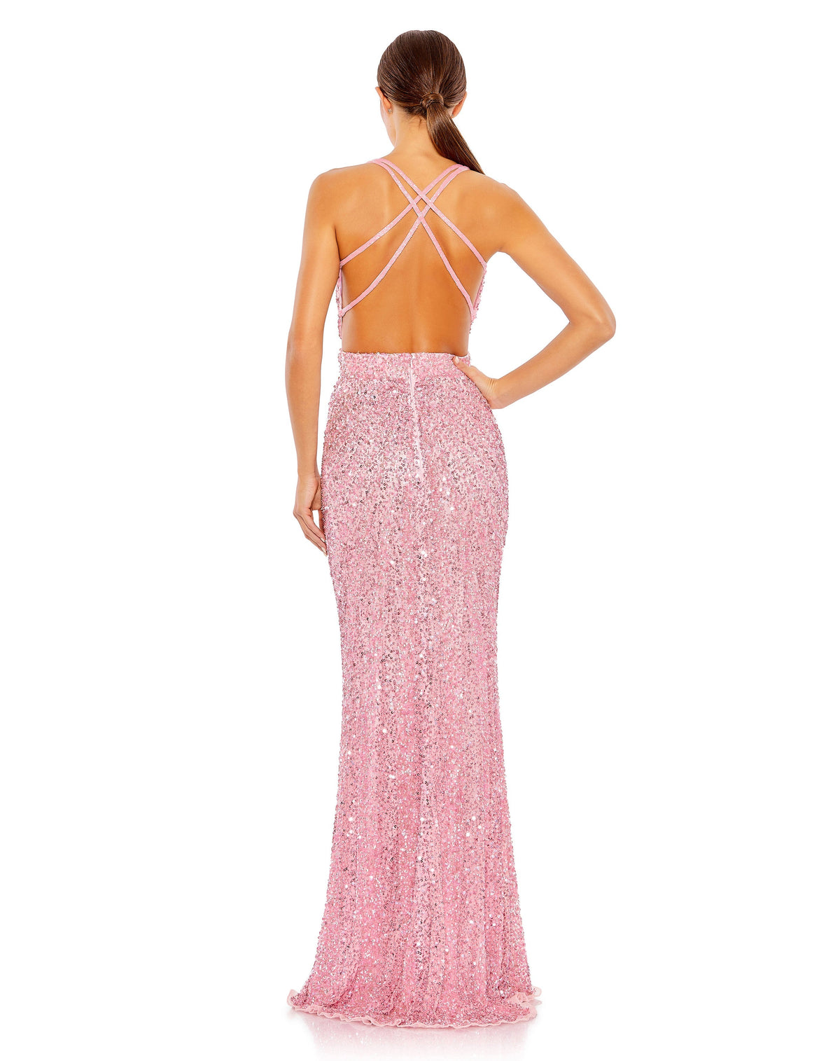 Mac Duggal 5686-Rose-BK