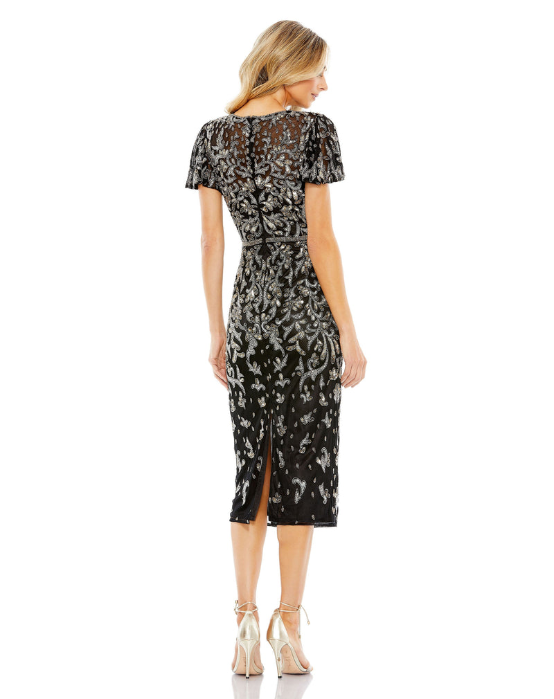 Mac Duggal 5727-BlackMulti-BK
