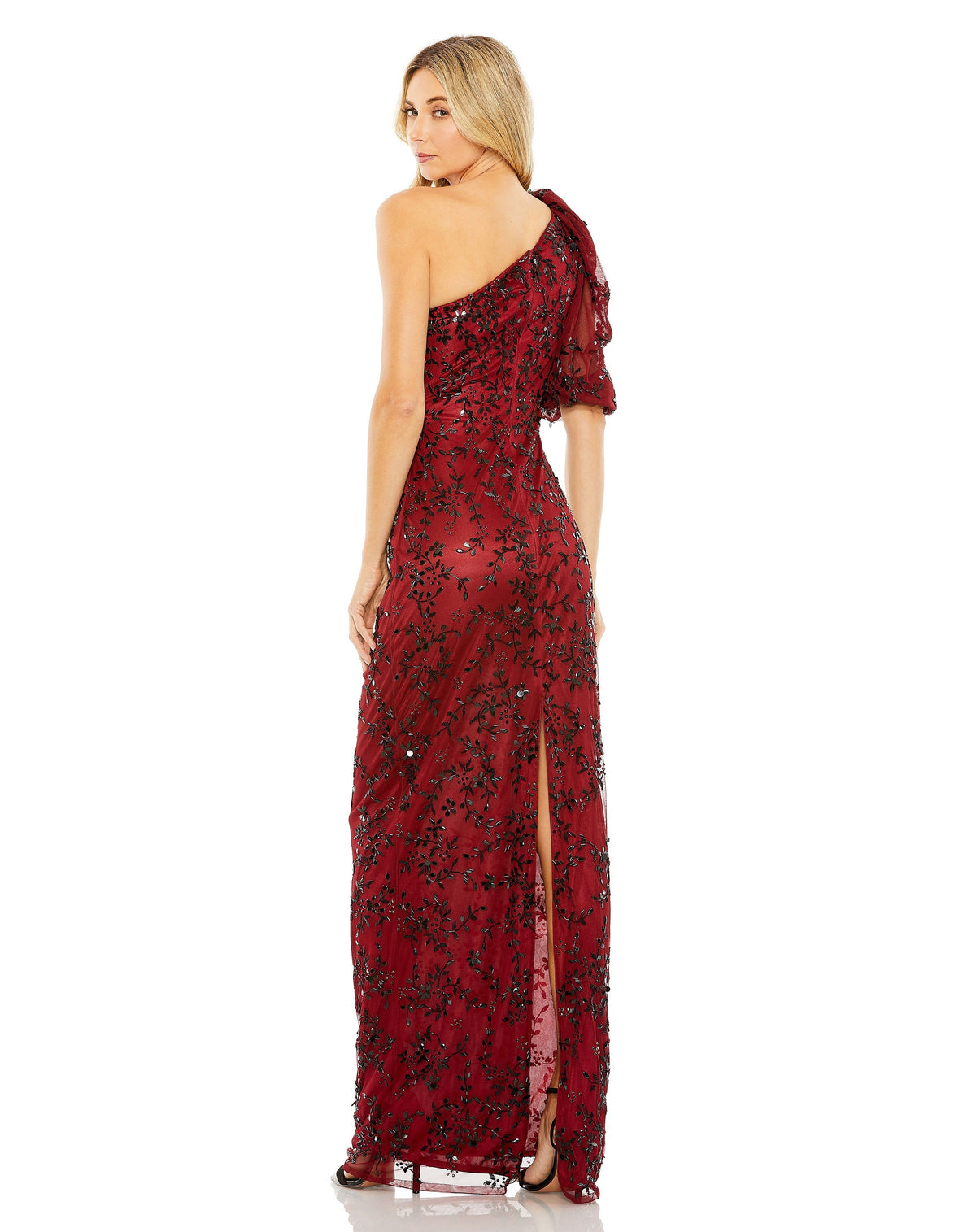 Mac Duggal 5912-Burgundy-BK