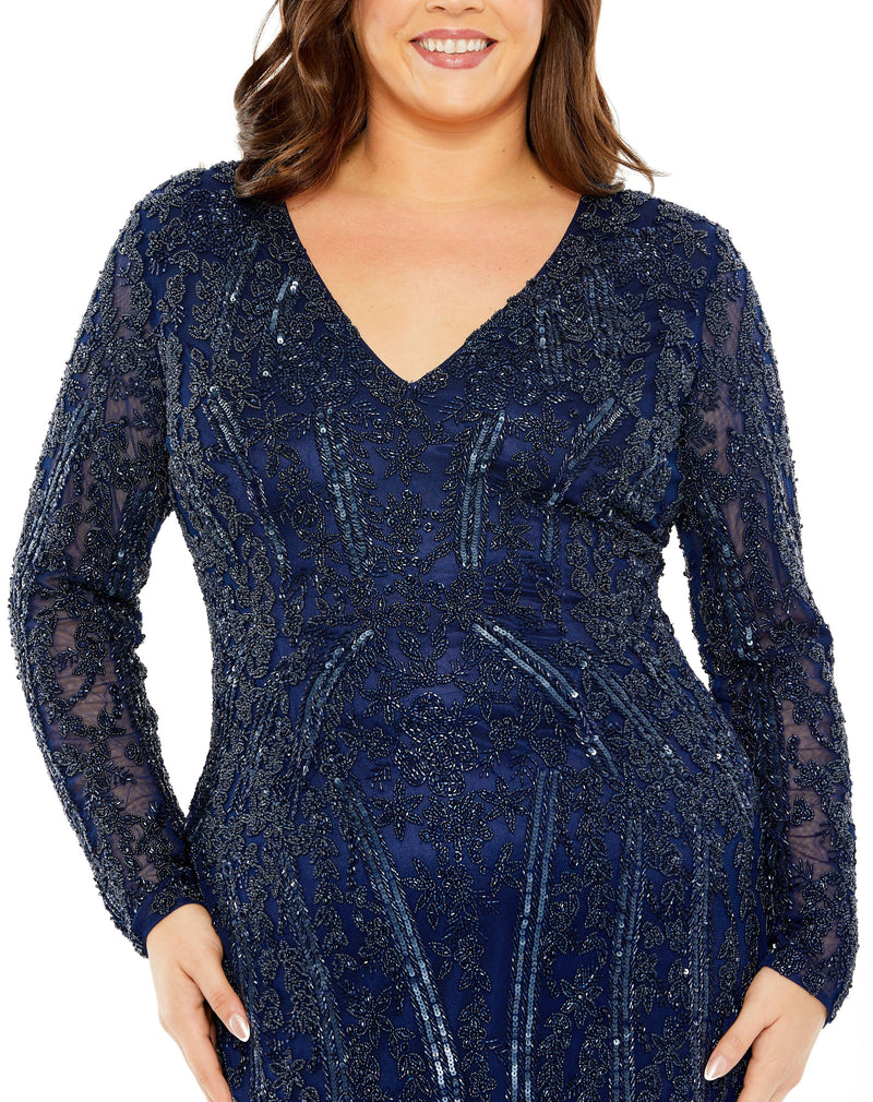 Mac Duggal 5938-Midnight-CL