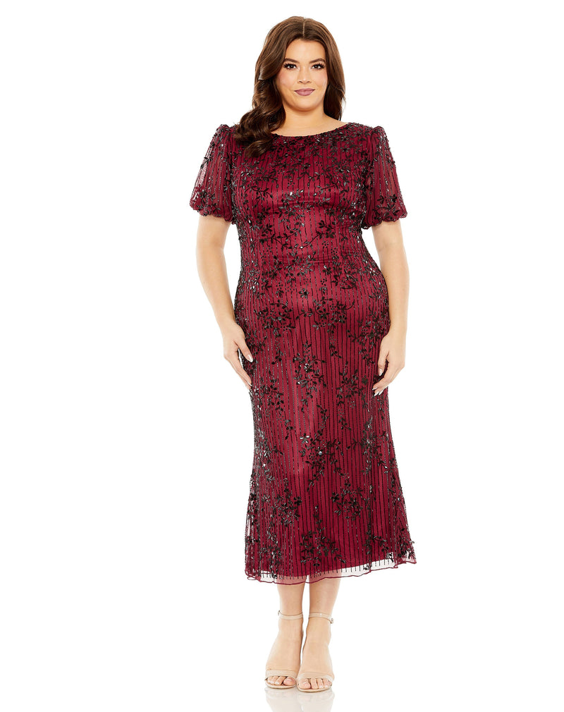 Mac Duggal 5940-Burgundy-AB