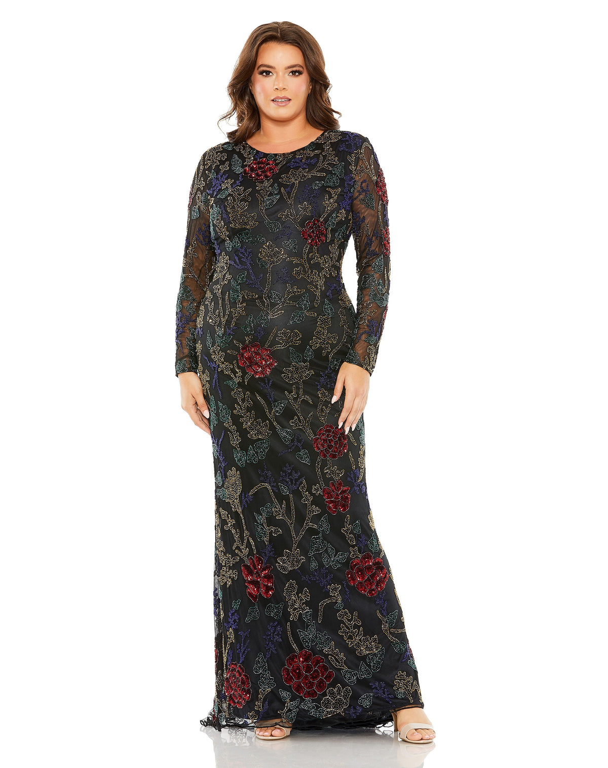 Mac Duggal 5942-BlackMulti-AB