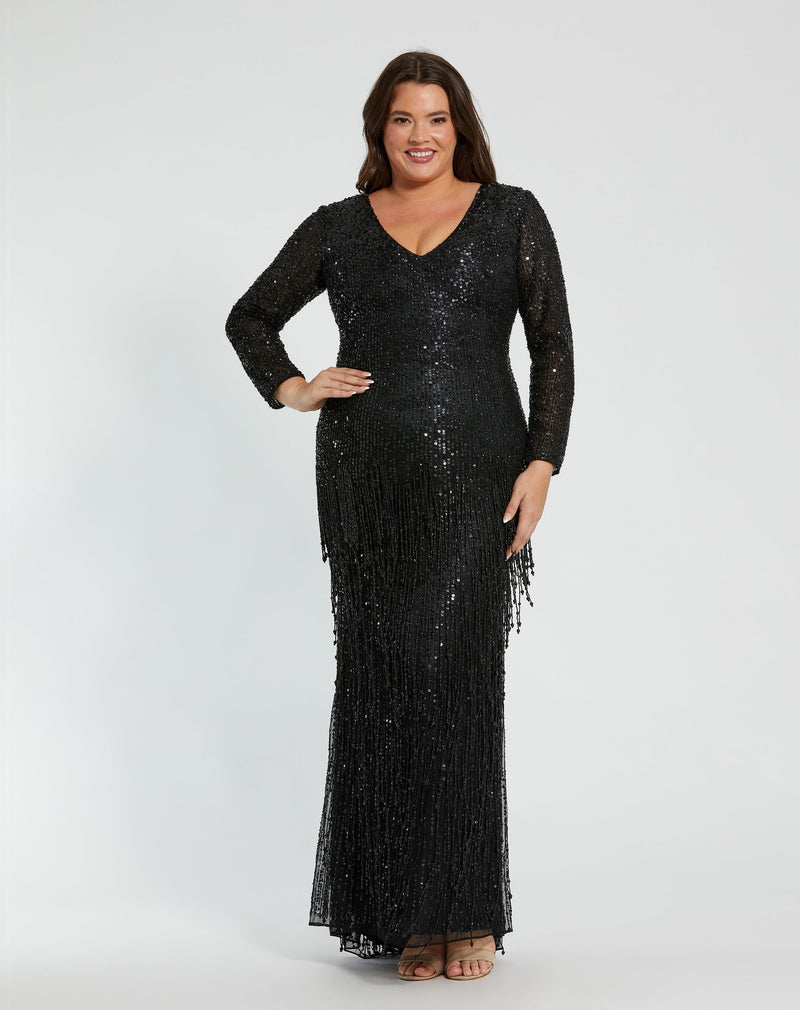 Mac Duggal 5947-Black-AB