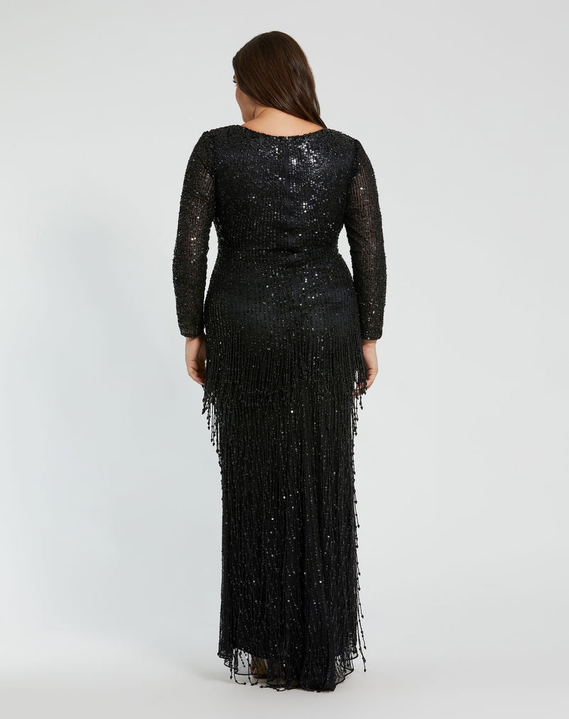 Mac Duggal 5947-Black-BK