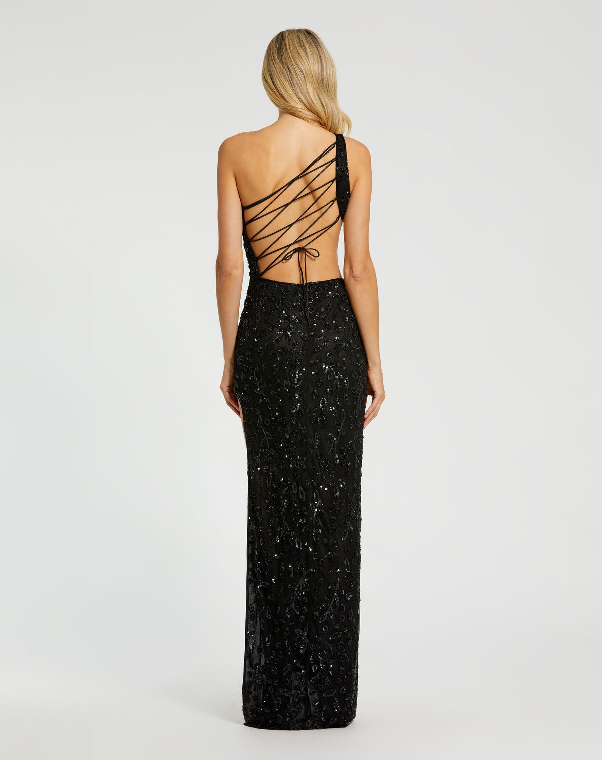 Mac Duggal 6084-Black-BK