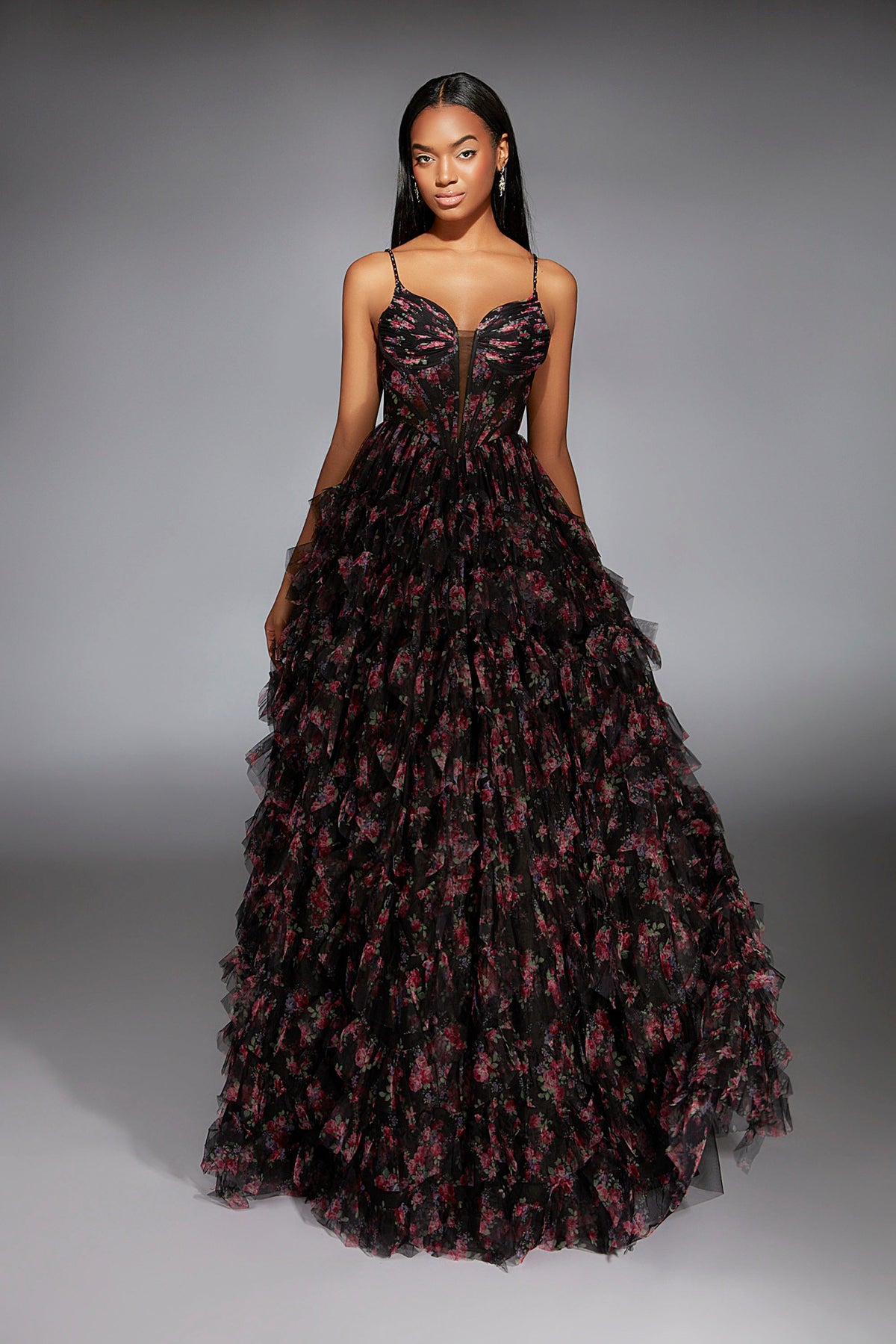 Alyce Paris 61866_BLACK-PINK_1_2808