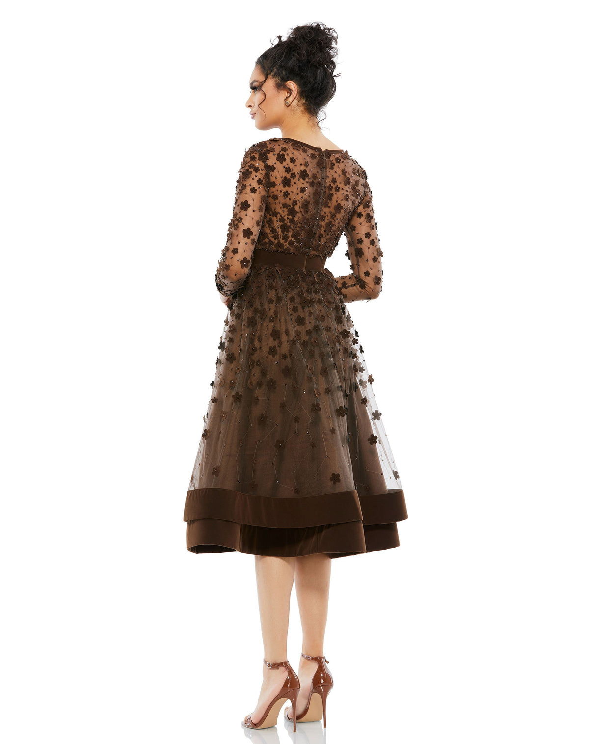 Mac Duggal 67007-Coffee-BK