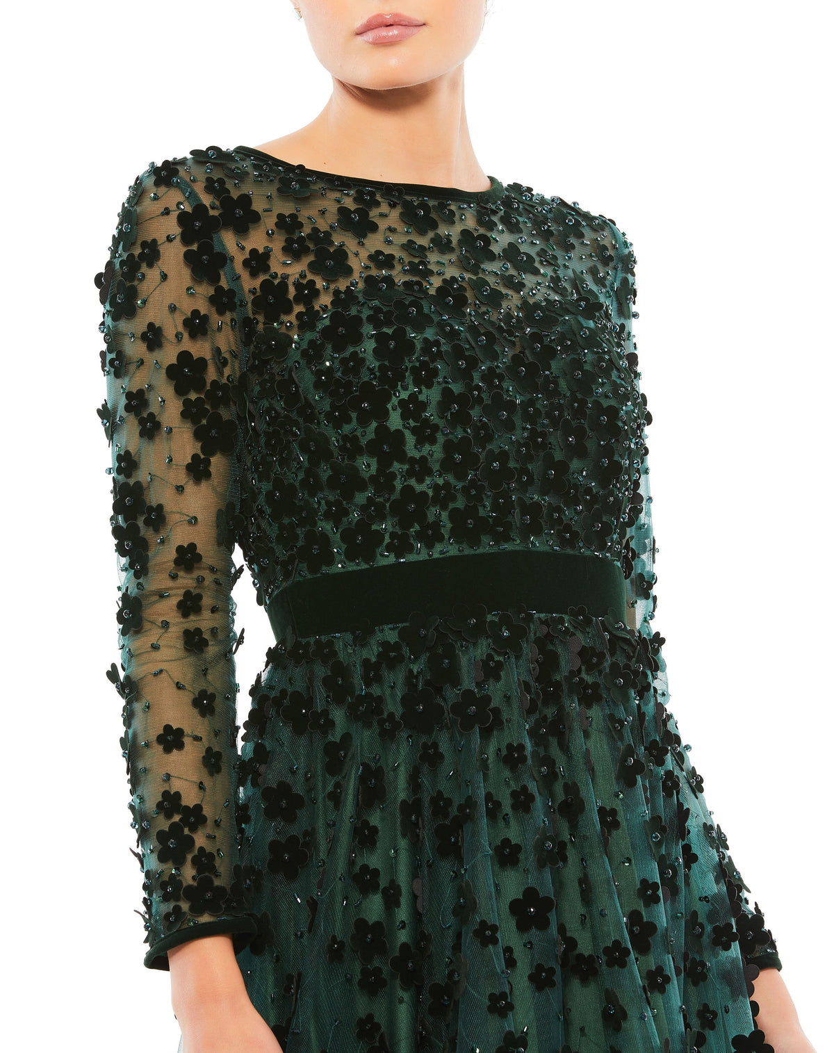Mac Duggal 67007-Emerald-CL
