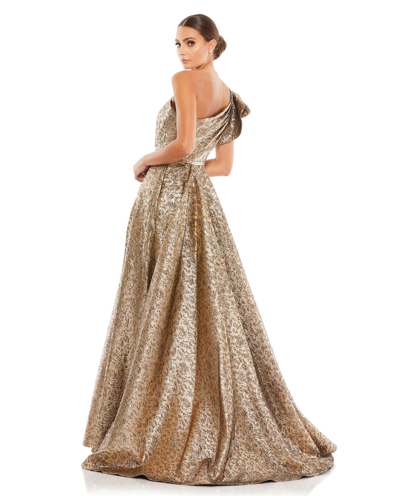Mac Duggal 67297-AntiqueBronze-BK