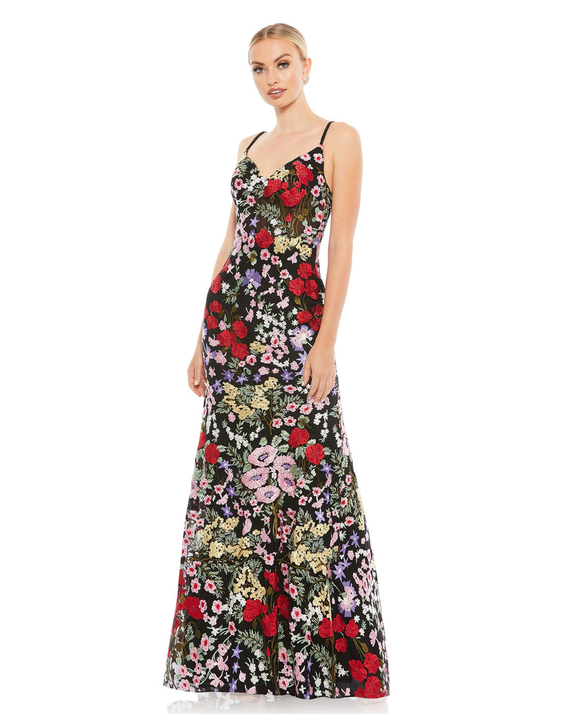Mac Duggal 67473-BlackMulti-AB