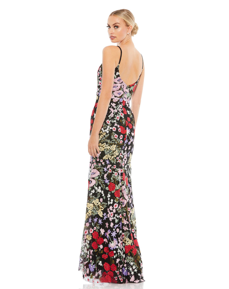 Mac Duggal 67473-BlackMulti-BK