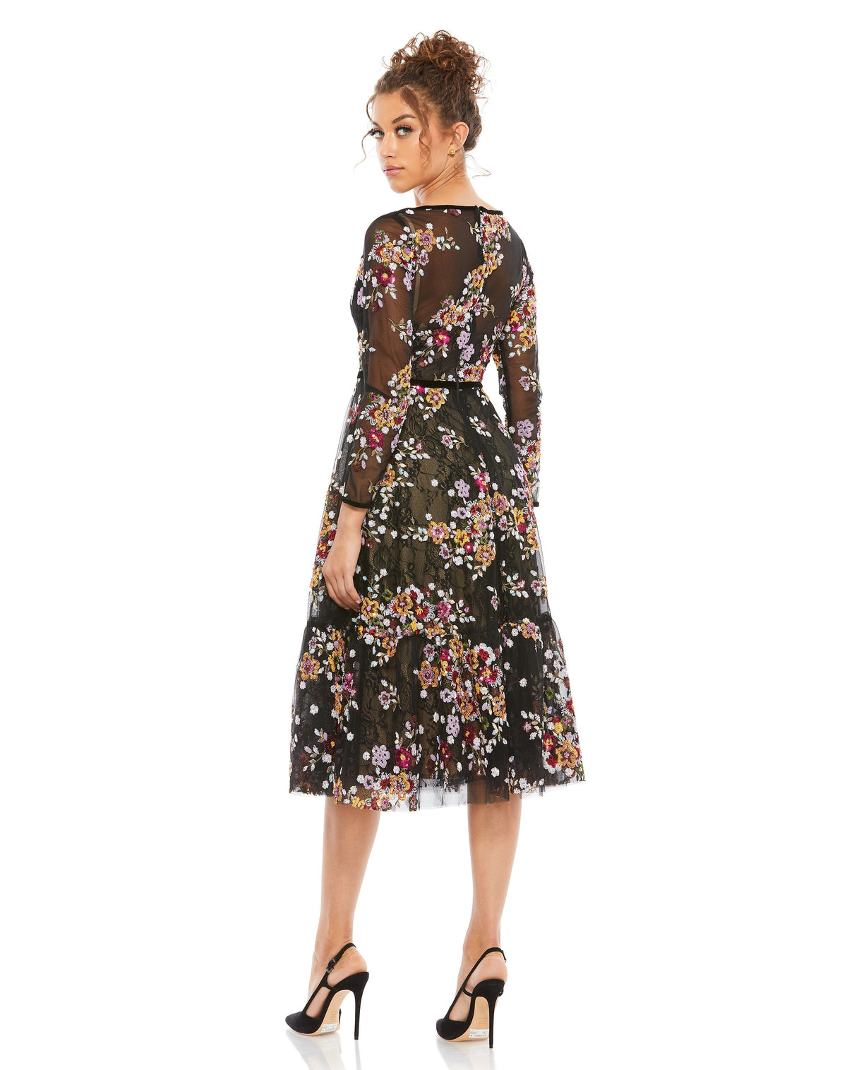 Mac Duggal 67499-BlackMulti-BK