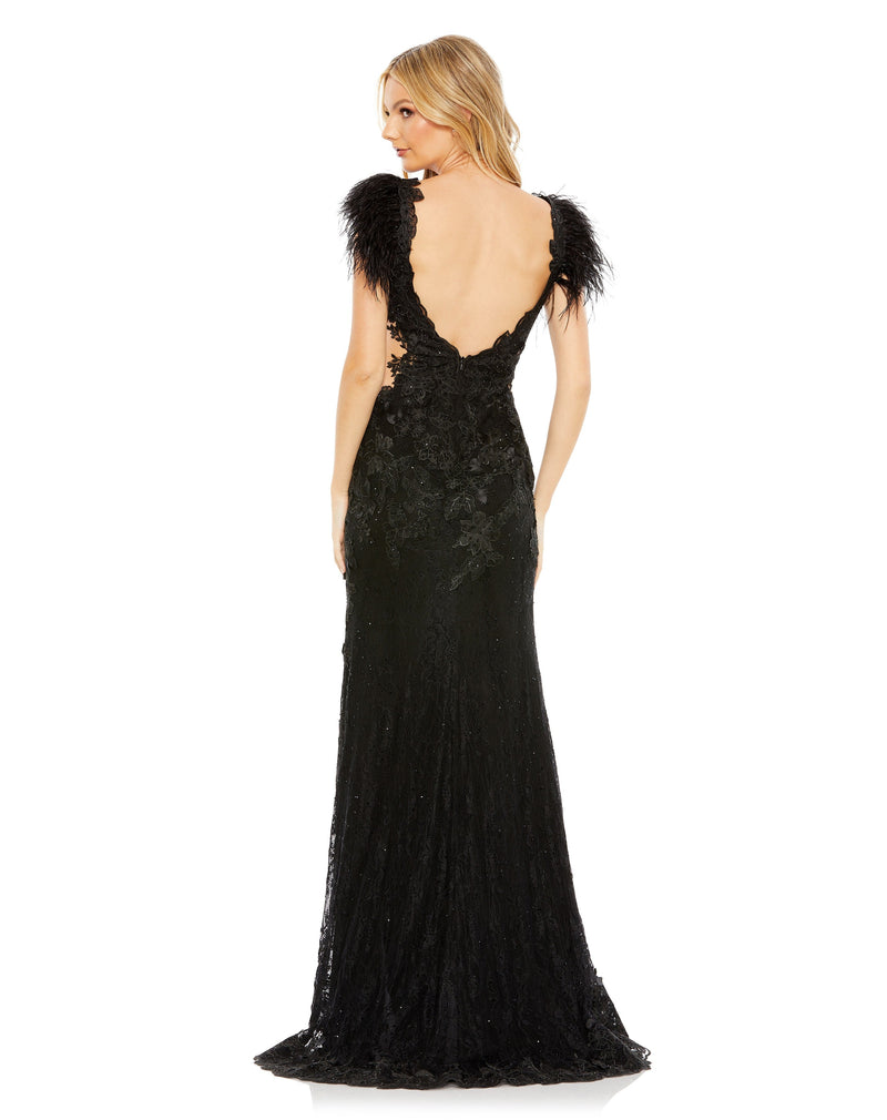 Mac Duggal 67782-Black-BK