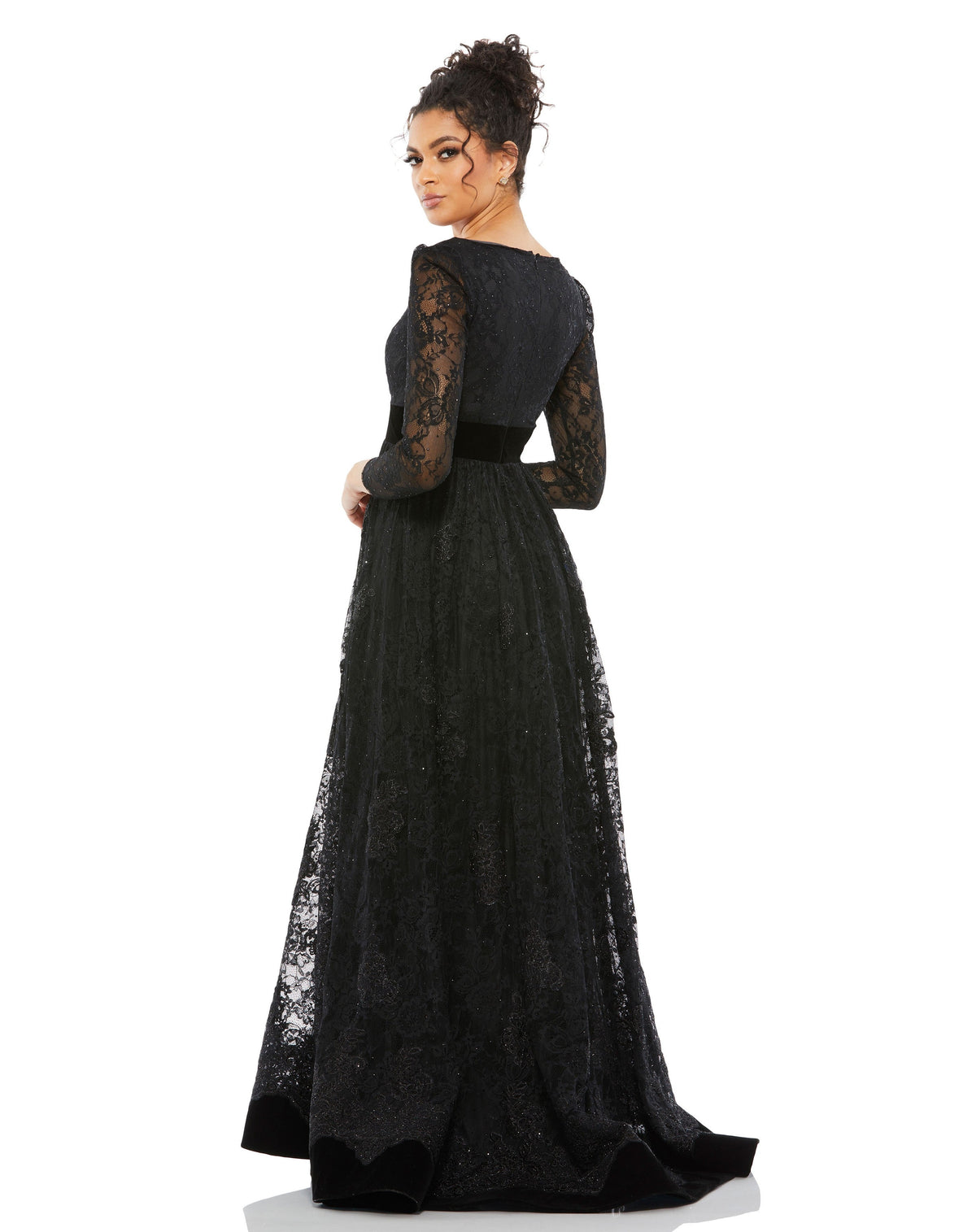 Mac Duggal 67861-Black-BK