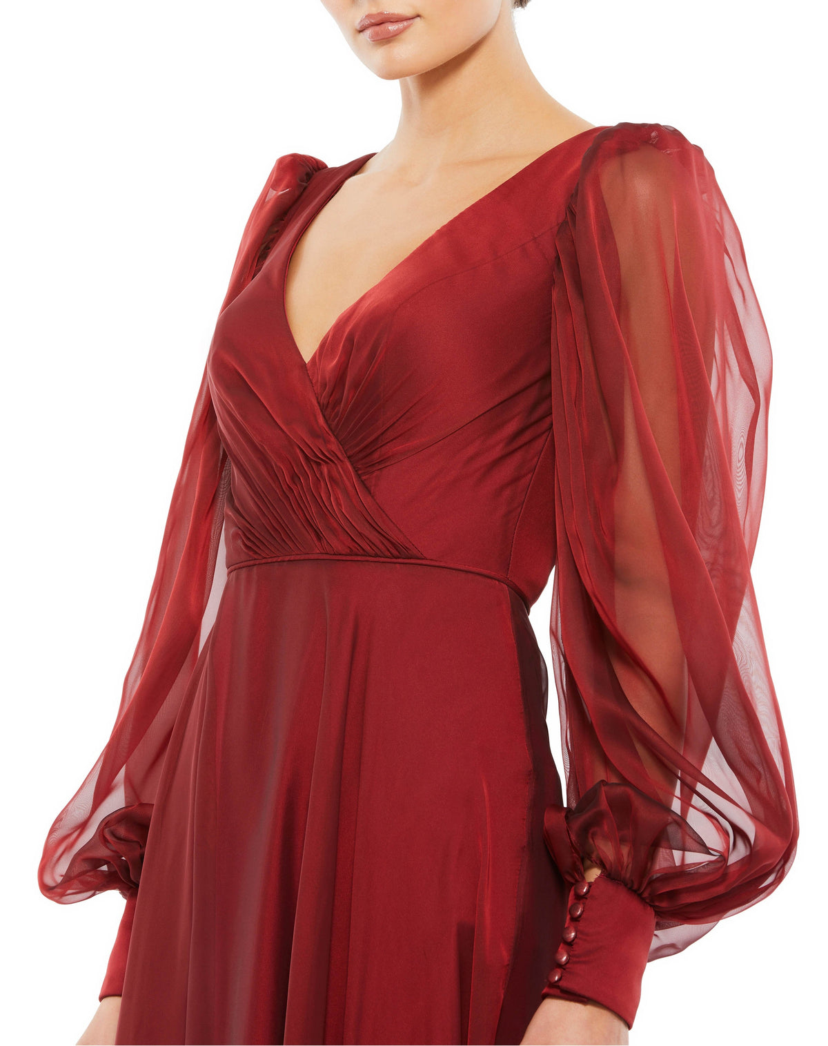 Mac Duggal 67873-Garnet-CL