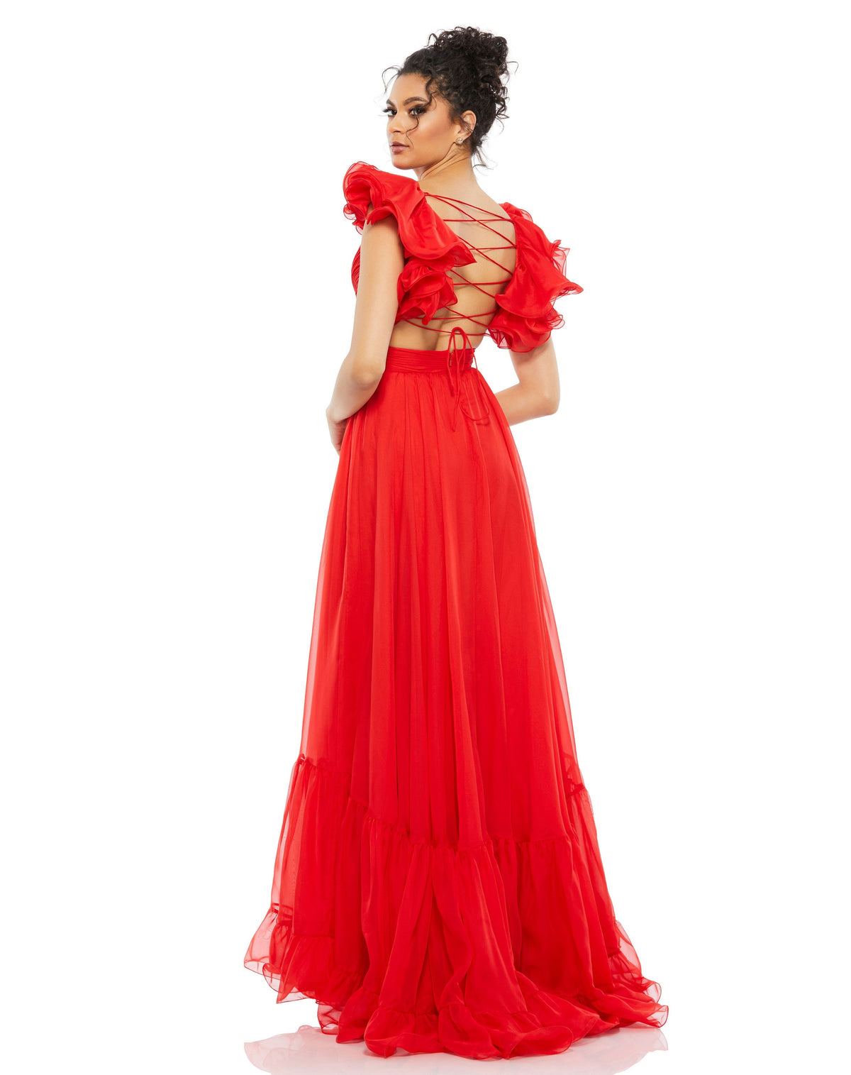 Mac Duggal 67911-Red-BK